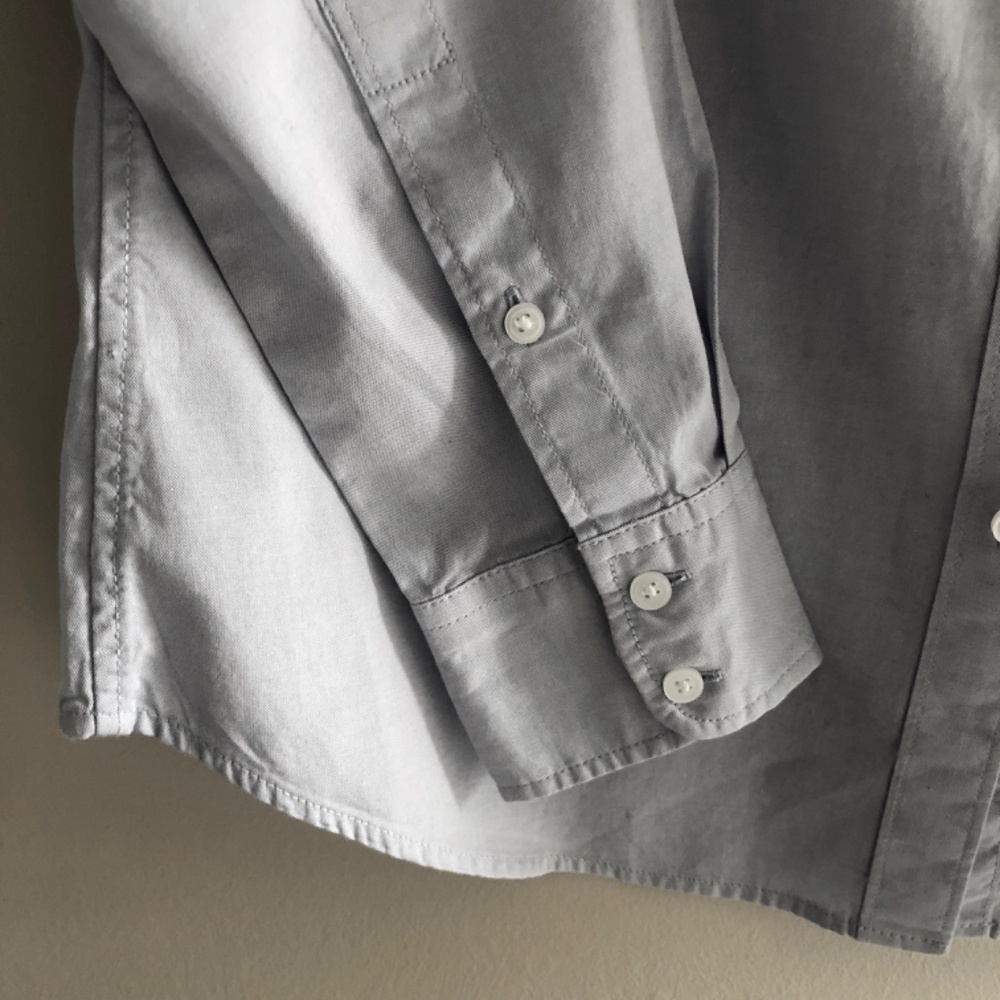 NWT Fitted Boyfriend Cotton Oxford Shirt/Blouse by GAP - Picture 5 of 13